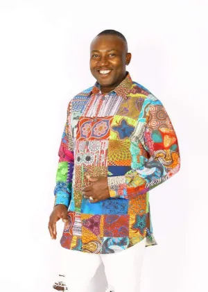 African Ankara Shirt For Men