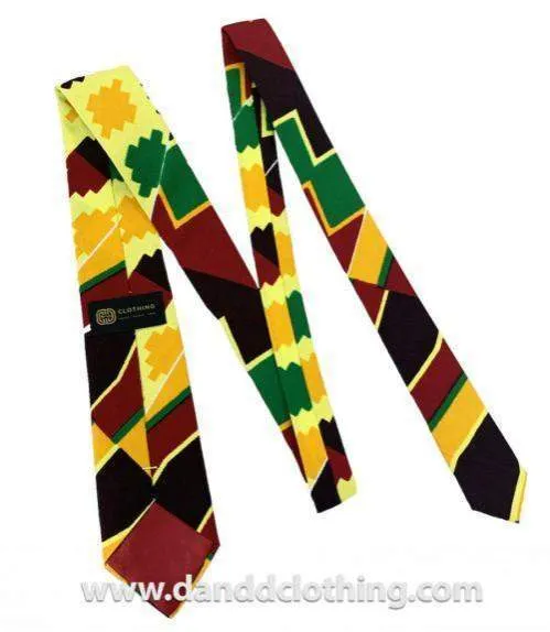 African Ankara Tie, Print
