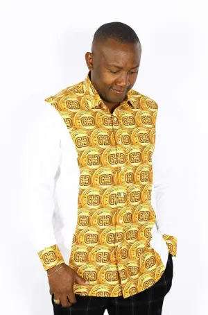 African coin print Shirt
