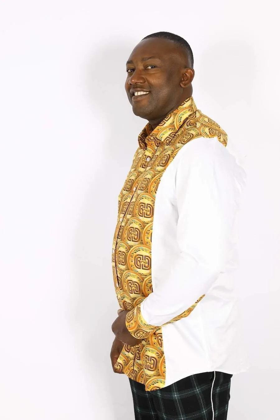African coin print Shirt
