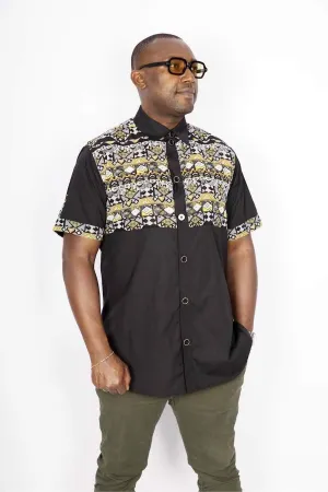 African Men Shirt Tribes