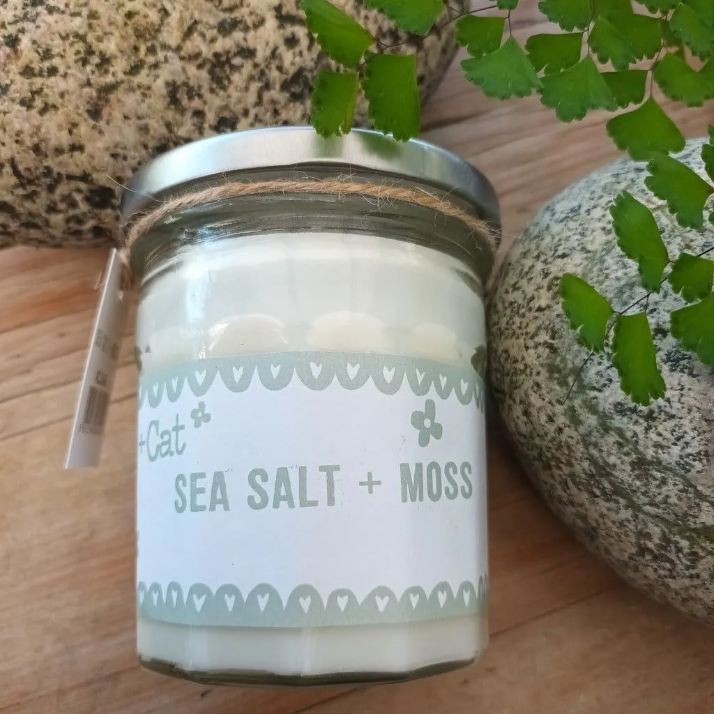 Agnes & Cat - Eco-Friendly Natural Relaxing Bath & Body Gift Set - Sea Salt & Moss
