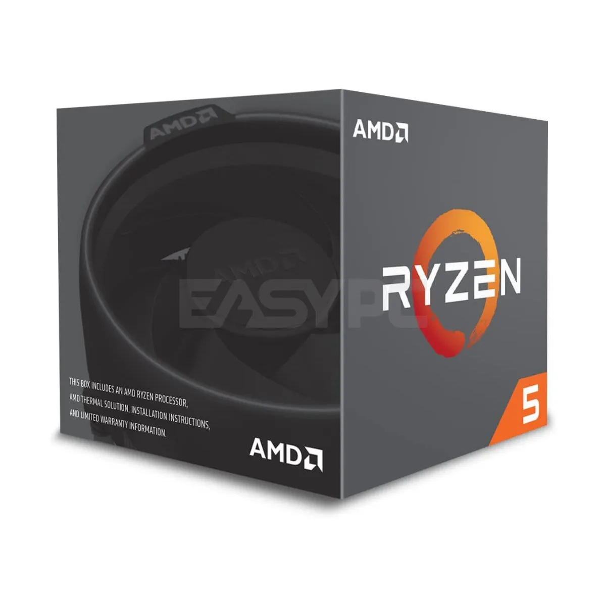 Amd Ryzen 5 2600x Processor Socket Am4 3.6ghz with Wraith Spire Cooler