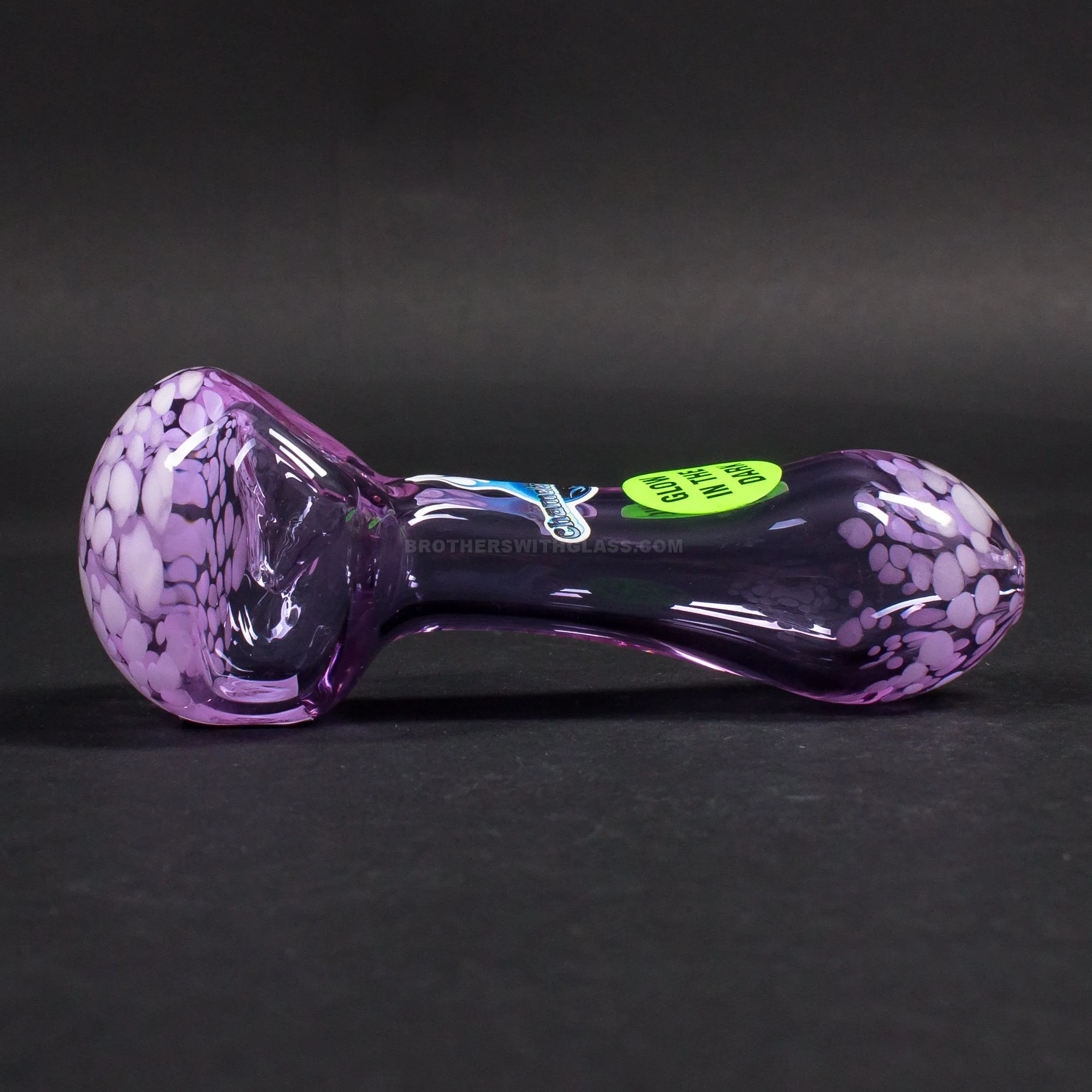 Chameleon Glass Cache Glow In The Dark Hand Pipe