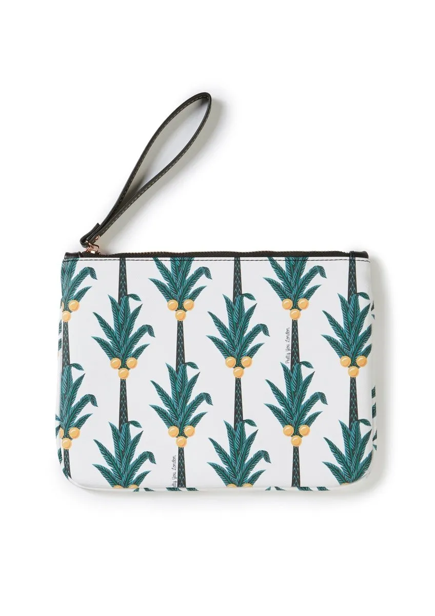 Coconut Printed Slide & Clutch Set