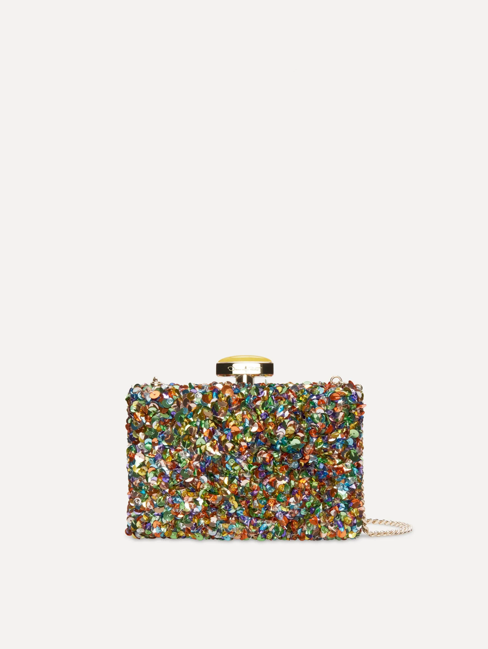 Confetti Sequin Embroidered Minaudière