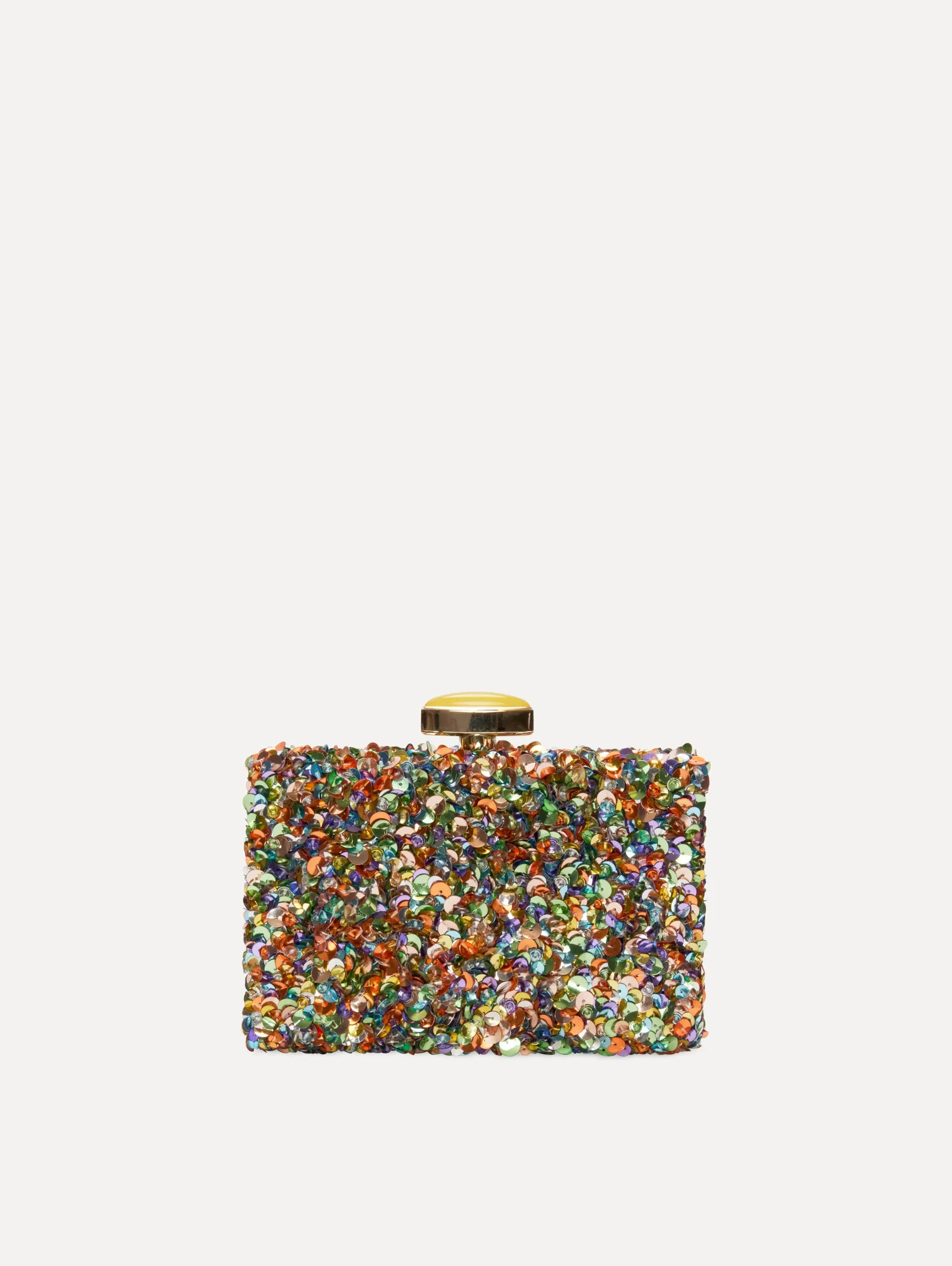 Confetti Sequin Embroidered Minaudière