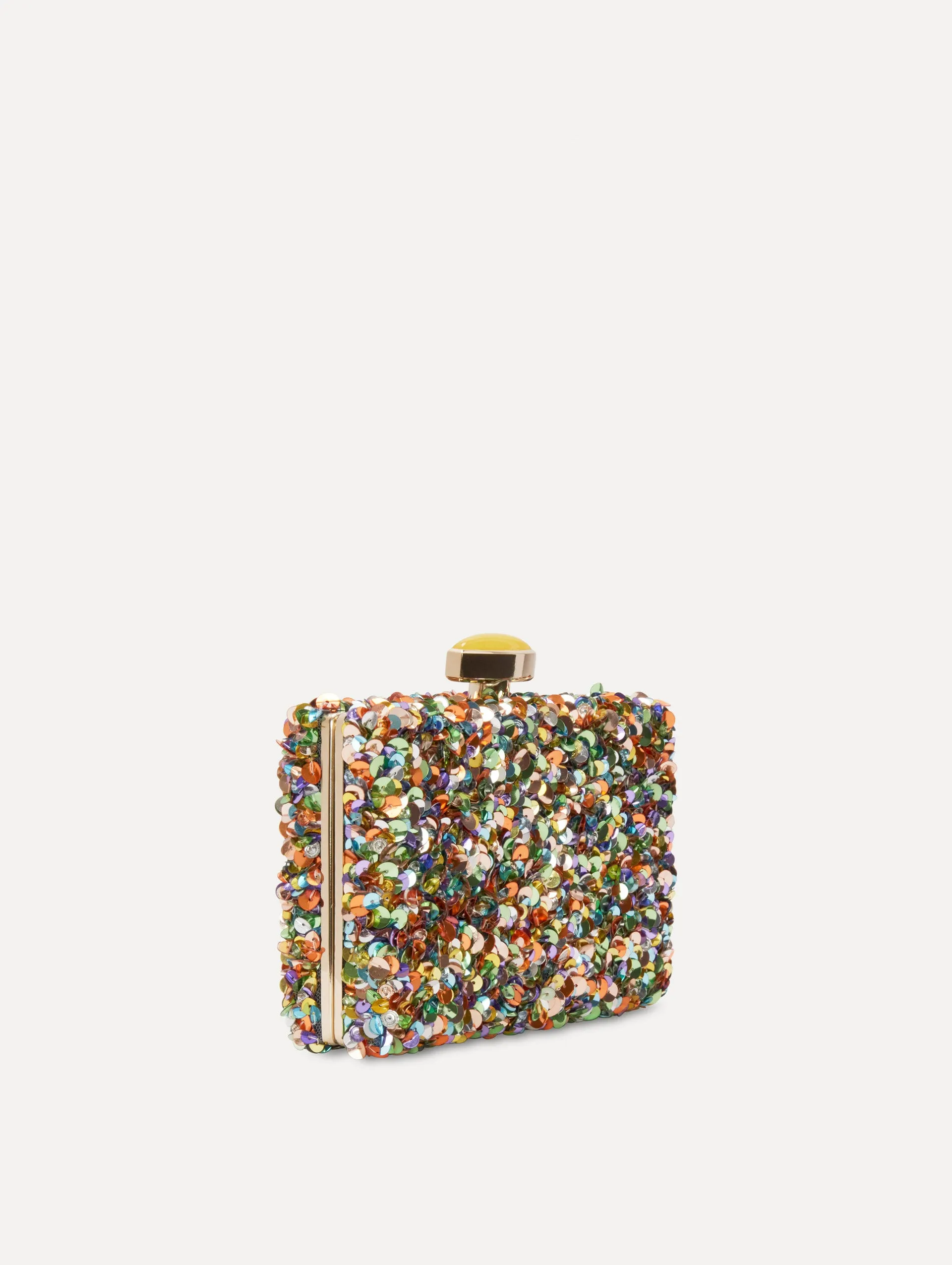 Confetti Sequin Embroidered Minaudière