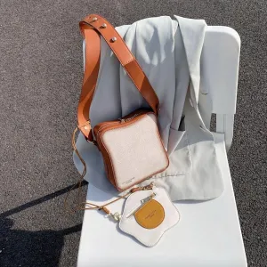 Creative And Funny Leather Women's Messenger Bag