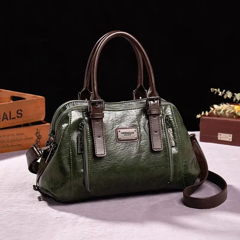 Dominique - Elegant Leather Handbag