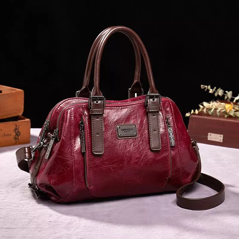 Dominique - Elegant Leather Handbag