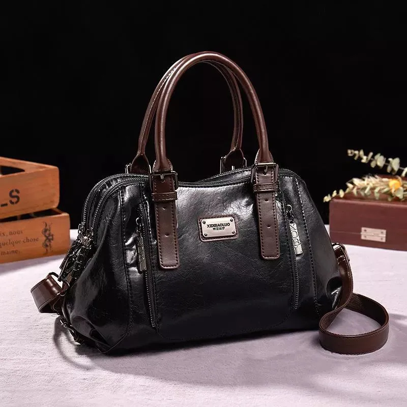Dominique - Elegant Leather Handbag