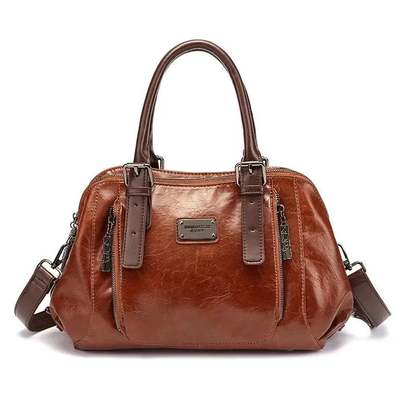 Dominique - Elegant Leather Handbag
