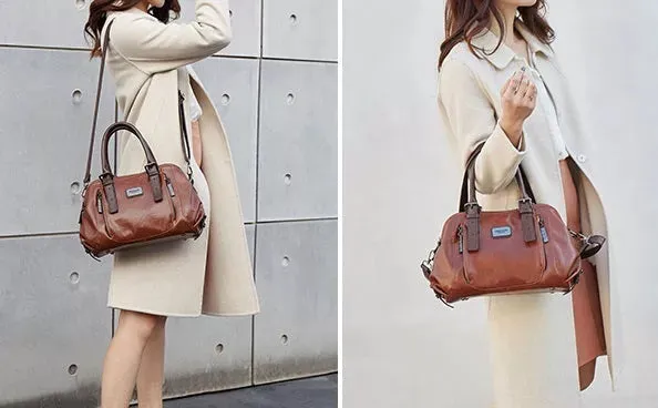 Dominique - Elegant Leather Handbag