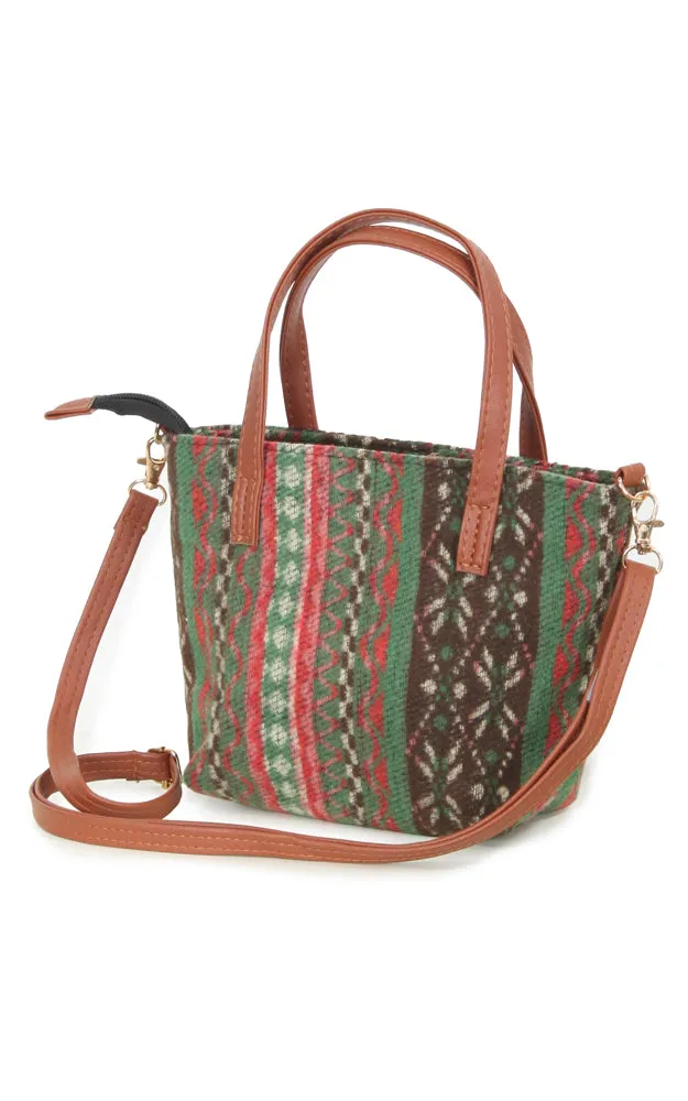 EBG10723 ETHNIC PRINT CROSSBODY BAG