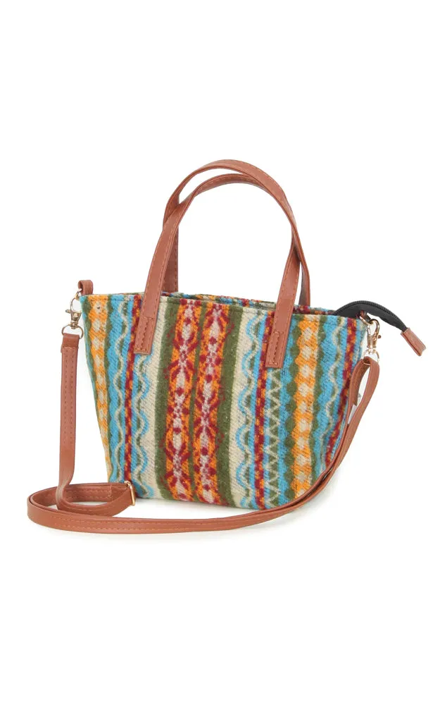 EBG10723 ETHNIC PRINT CROSSBODY BAG