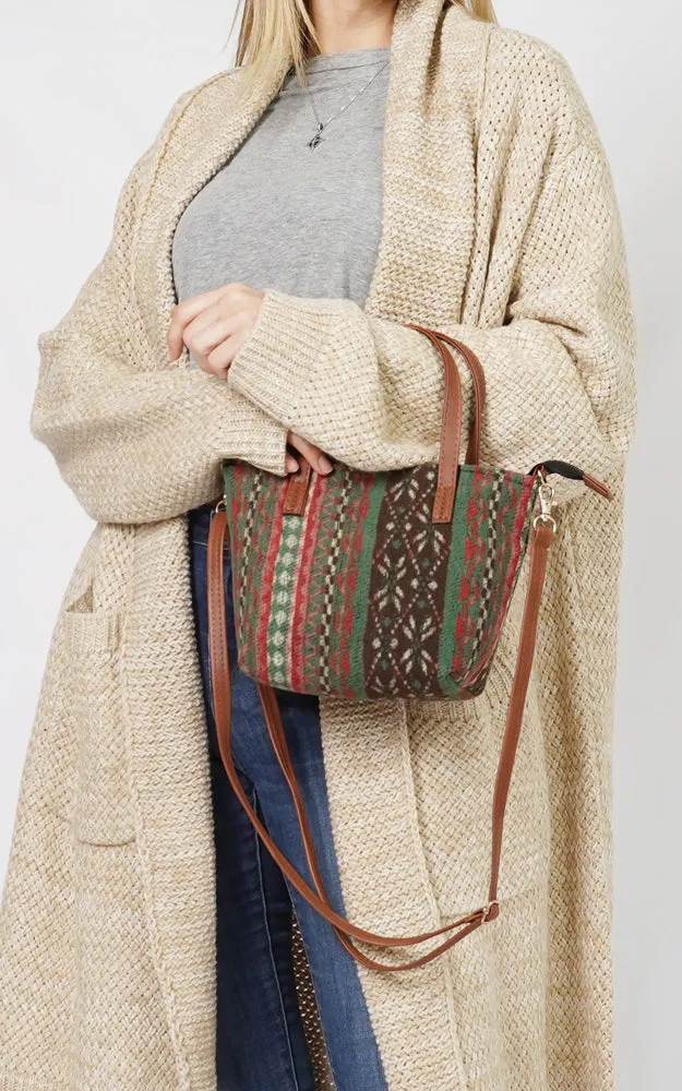 EBG10723 ETHNIC PRINT CROSSBODY BAG