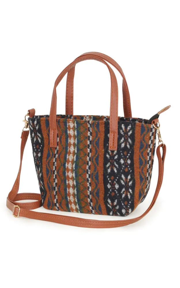 EBG10723 ETHNIC PRINT CROSSBODY BAG