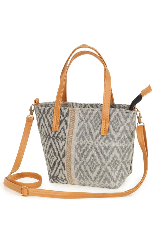 EBG10724 ETHNIC PRINT CROSSBODY BAG