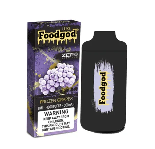 Foodgod Zero 0% Luxe Disposable Vape - 5 Pack