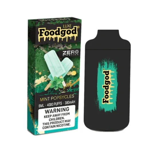 Foodgod Zero 0% Luxe Disposable Vape - 5 Pack