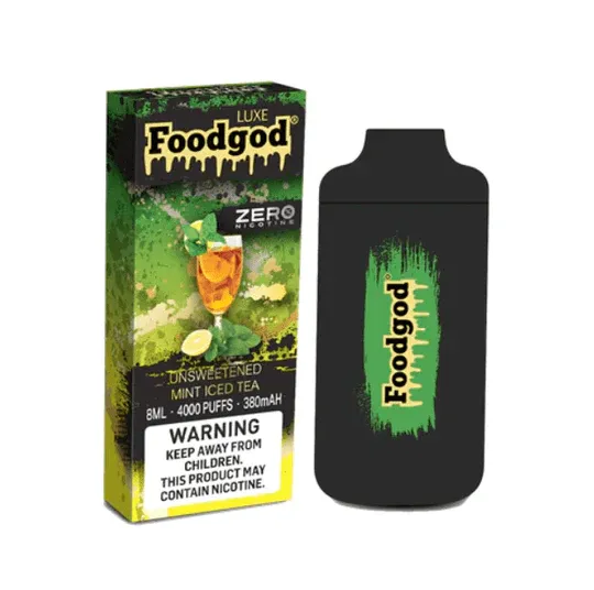 Foodgod Zero 0% Luxe Disposable Vape - 5 Pack