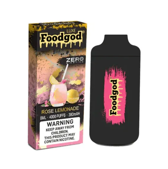 Foodgod Zero 0% Luxe Disposable Vape - 5 Pack