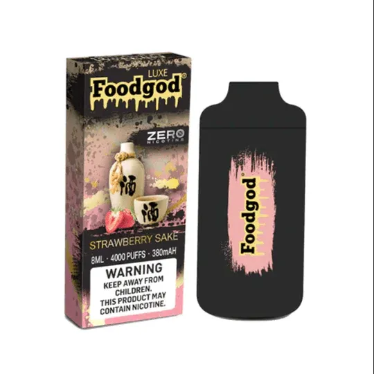 Foodgod Zero 0% Luxe Disposable Vape - 5 Pack