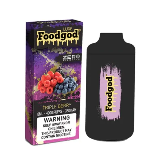 Foodgod Zero 0% Luxe Disposable Vape - 5 Pack