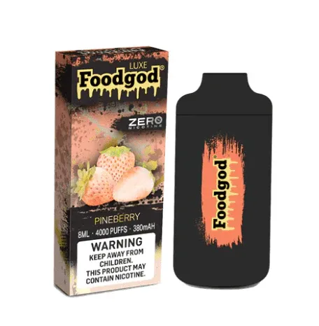 Foodgod Zero 0% Luxe Disposable Vape - 5 Pack