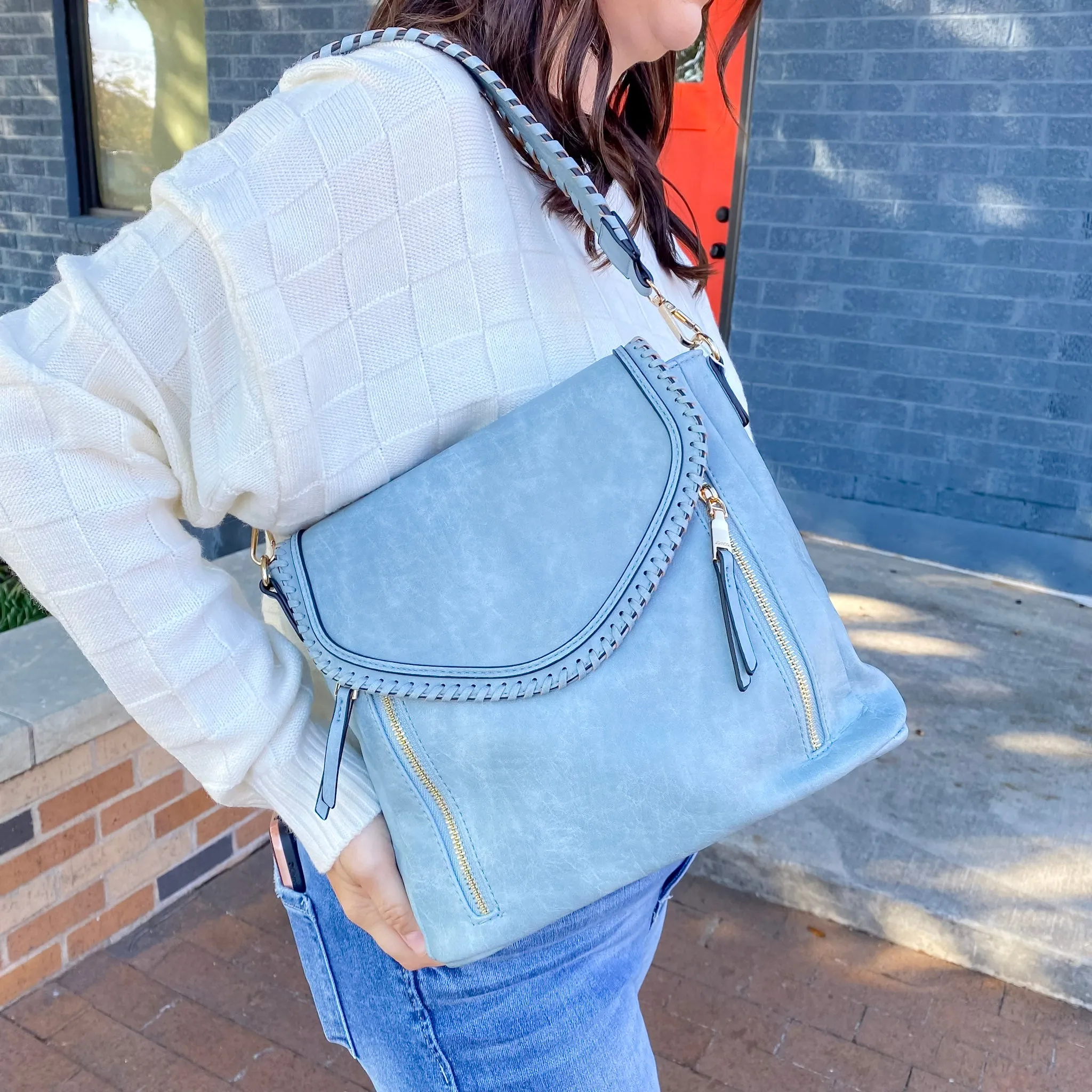 Jen & Co Lorelei Crossbody Handbag - Blue