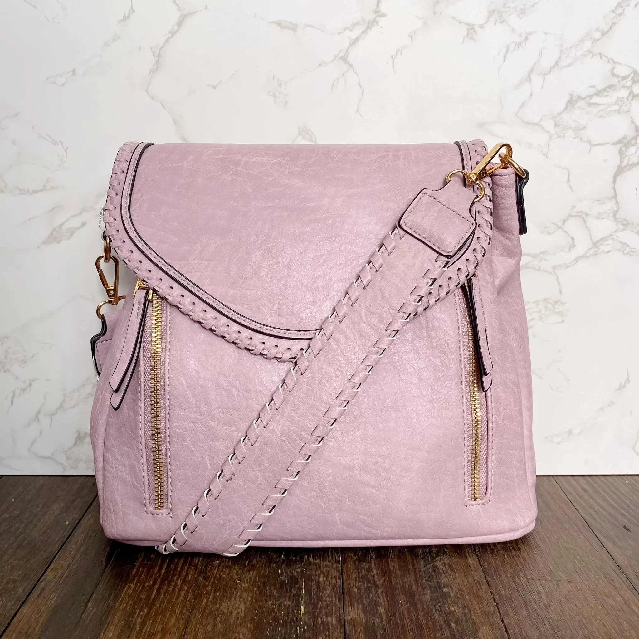 Jen & Co Lorelei Crossbody Handbag - Lavender