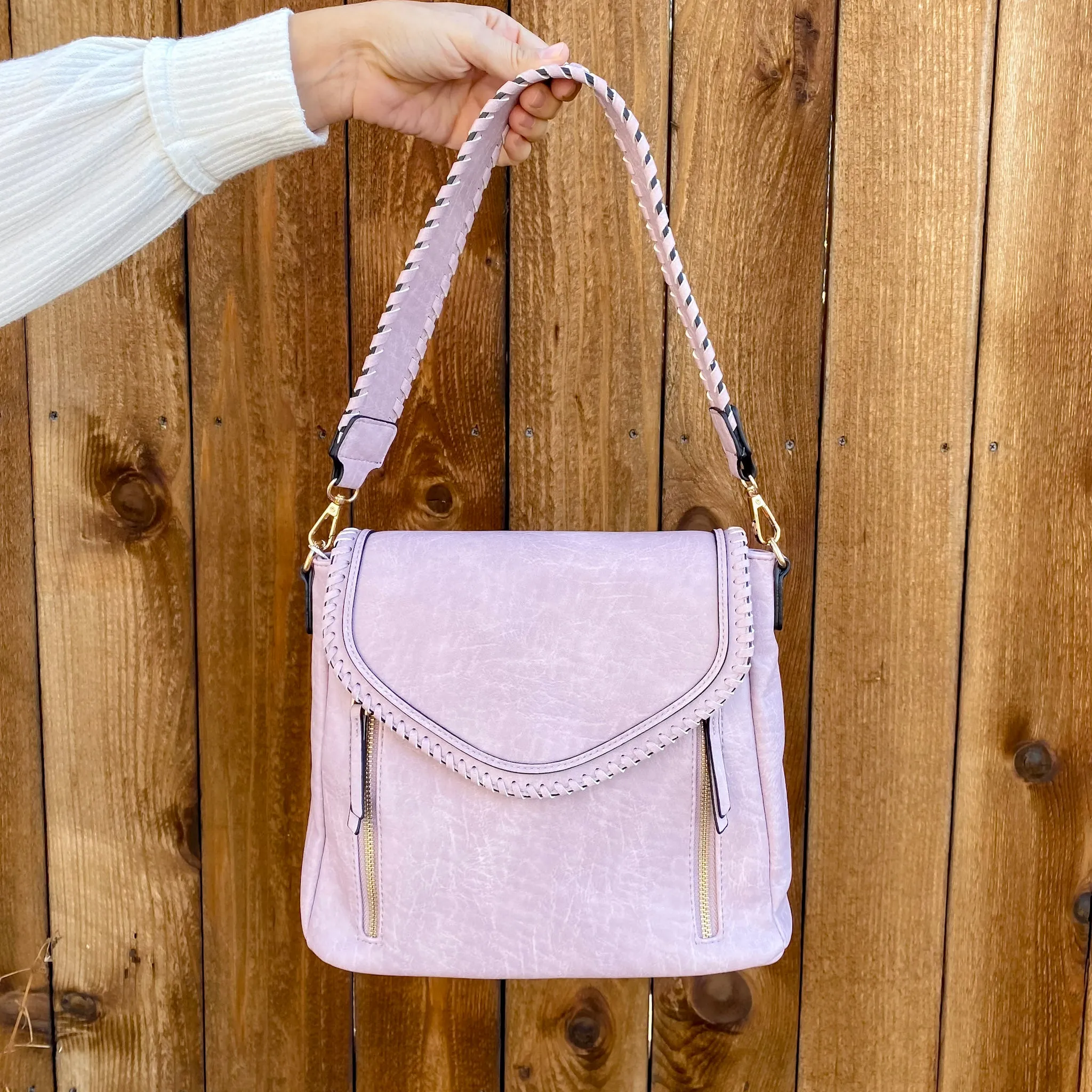 Jen & Co Lorelei Crossbody Handbag - Lavender