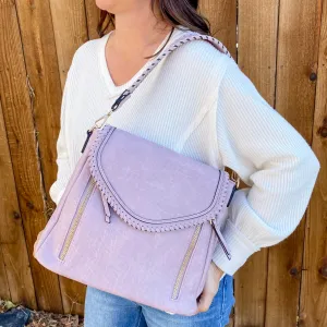 Jen & Co Lorelei Crossbody Handbag - Lavender