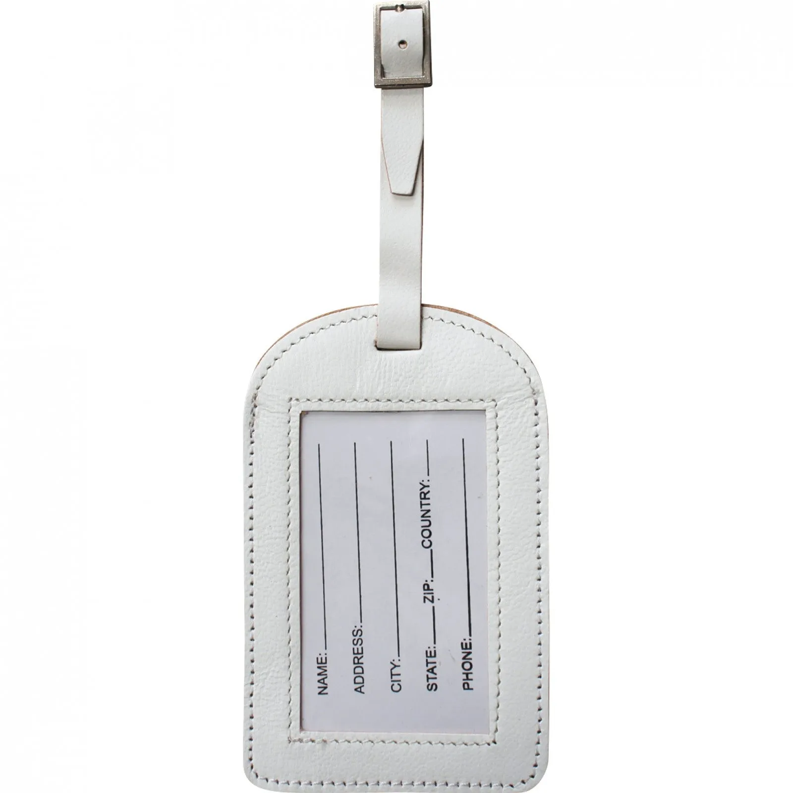 LEATHER TRAVEL TAG