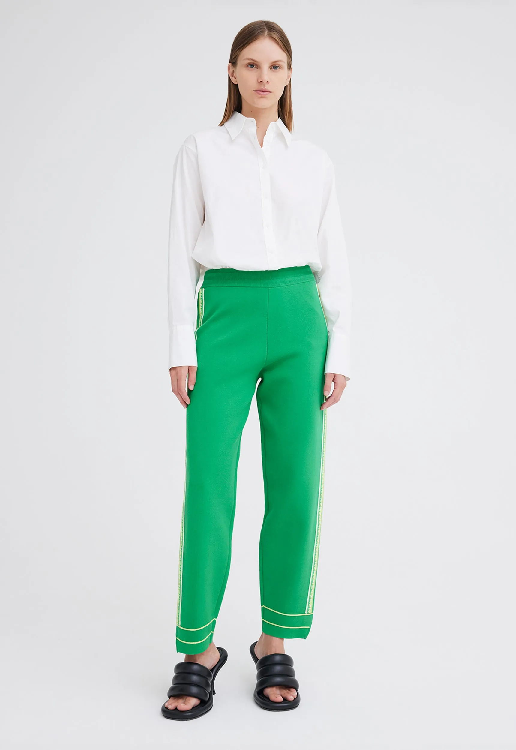 NAGNATA Symbol Track Pant - Honeydew Green
