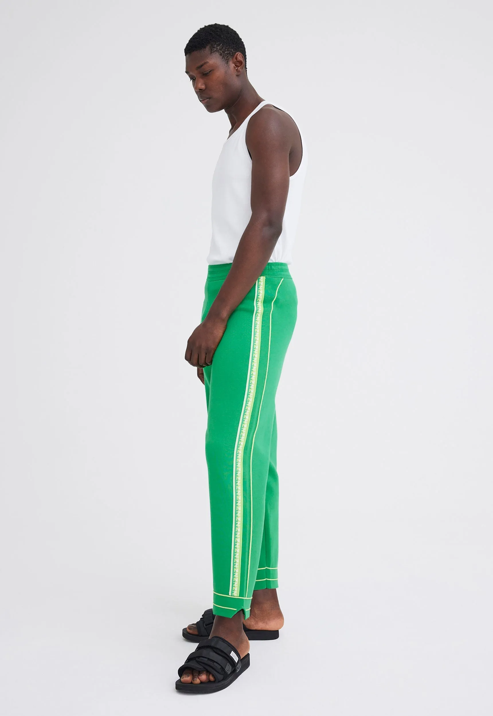 NAGNATA Symbol Track Pant - Honeydew Green