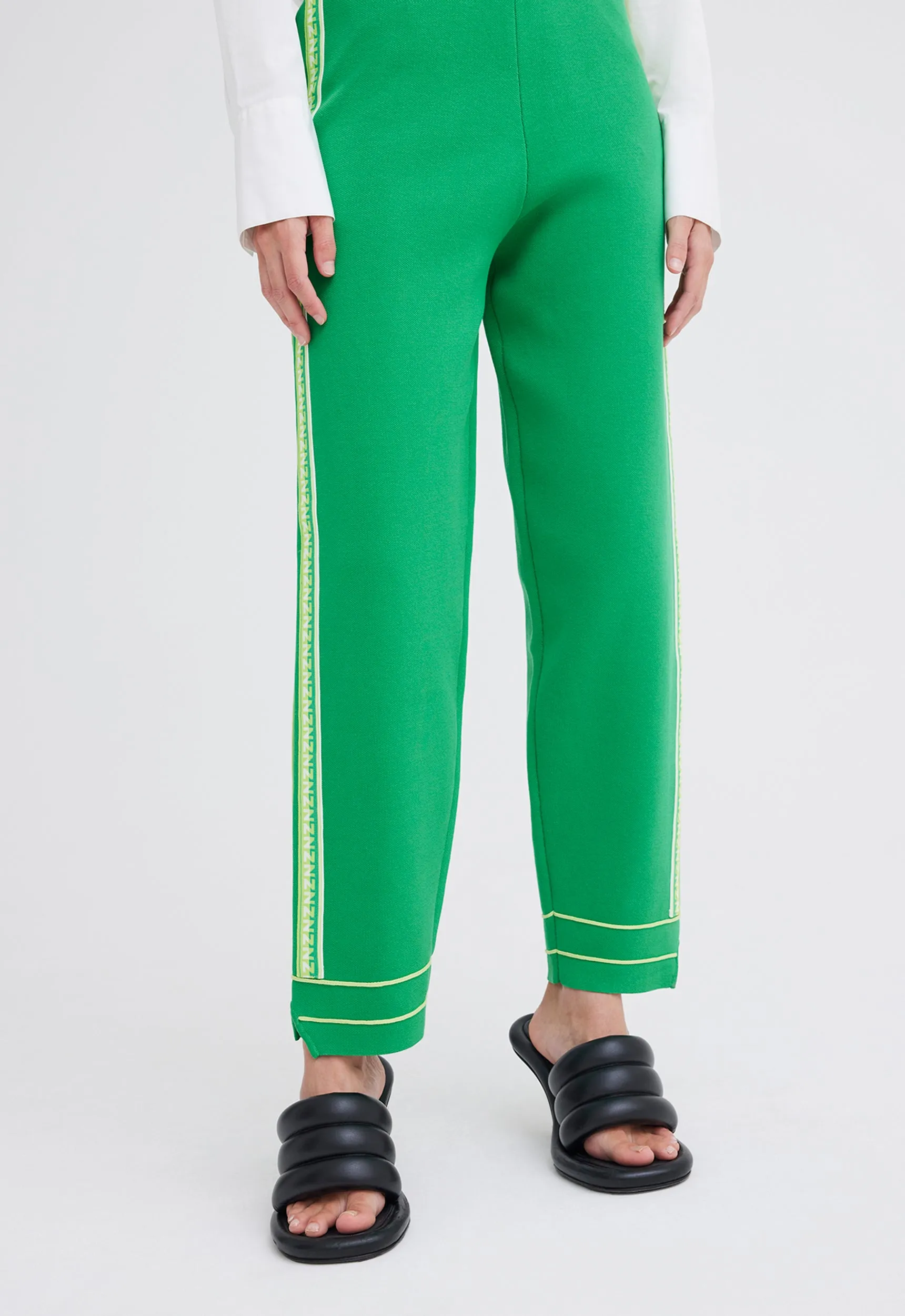 NAGNATA Symbol Track Pant - Honeydew Green