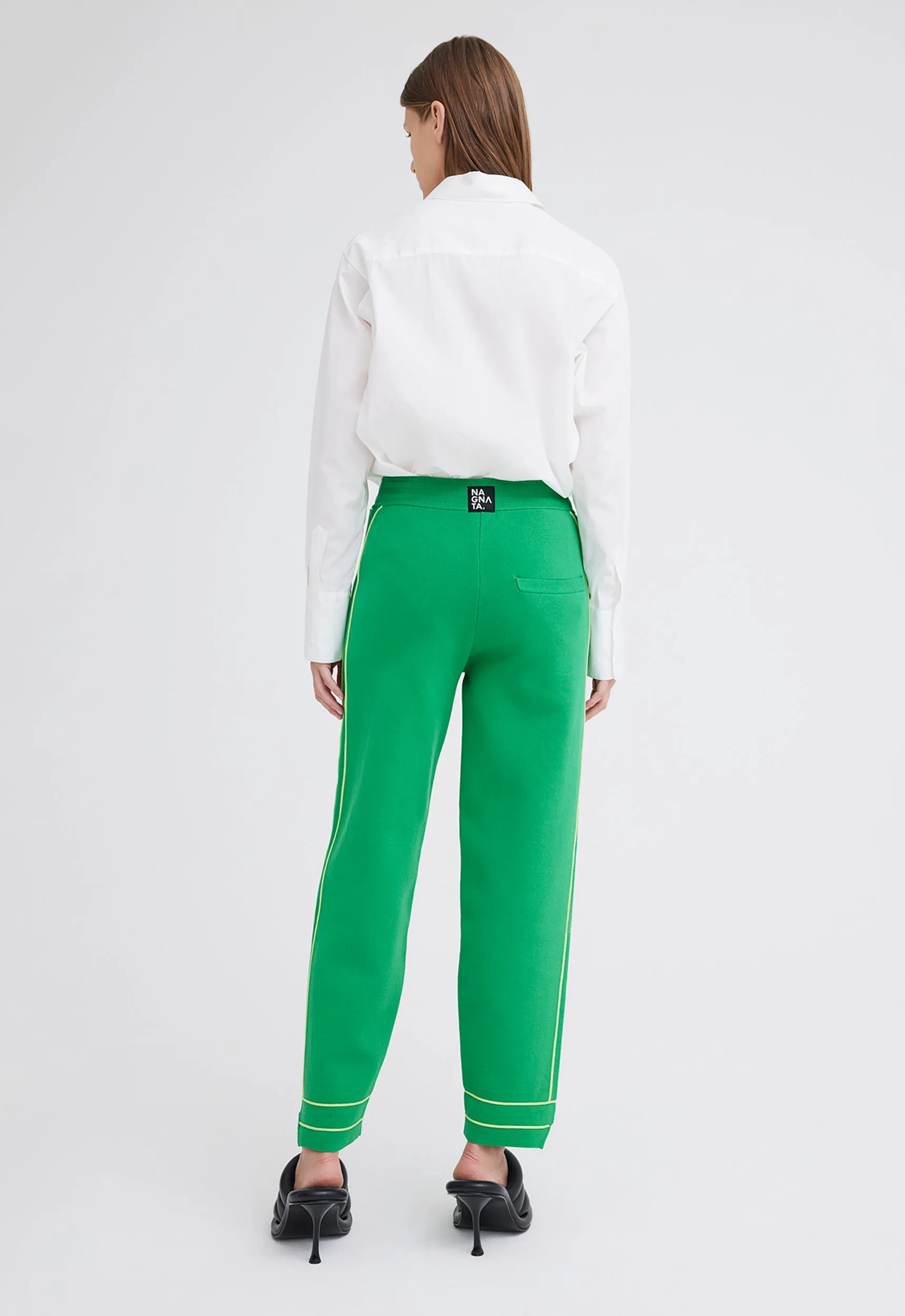NAGNATA Symbol Track Pant - Honeydew Green