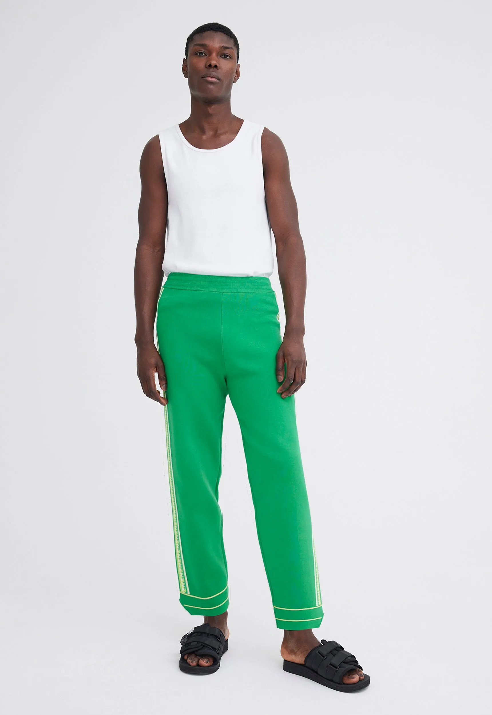 NAGNATA Symbol Track Pant - Honeydew Green
