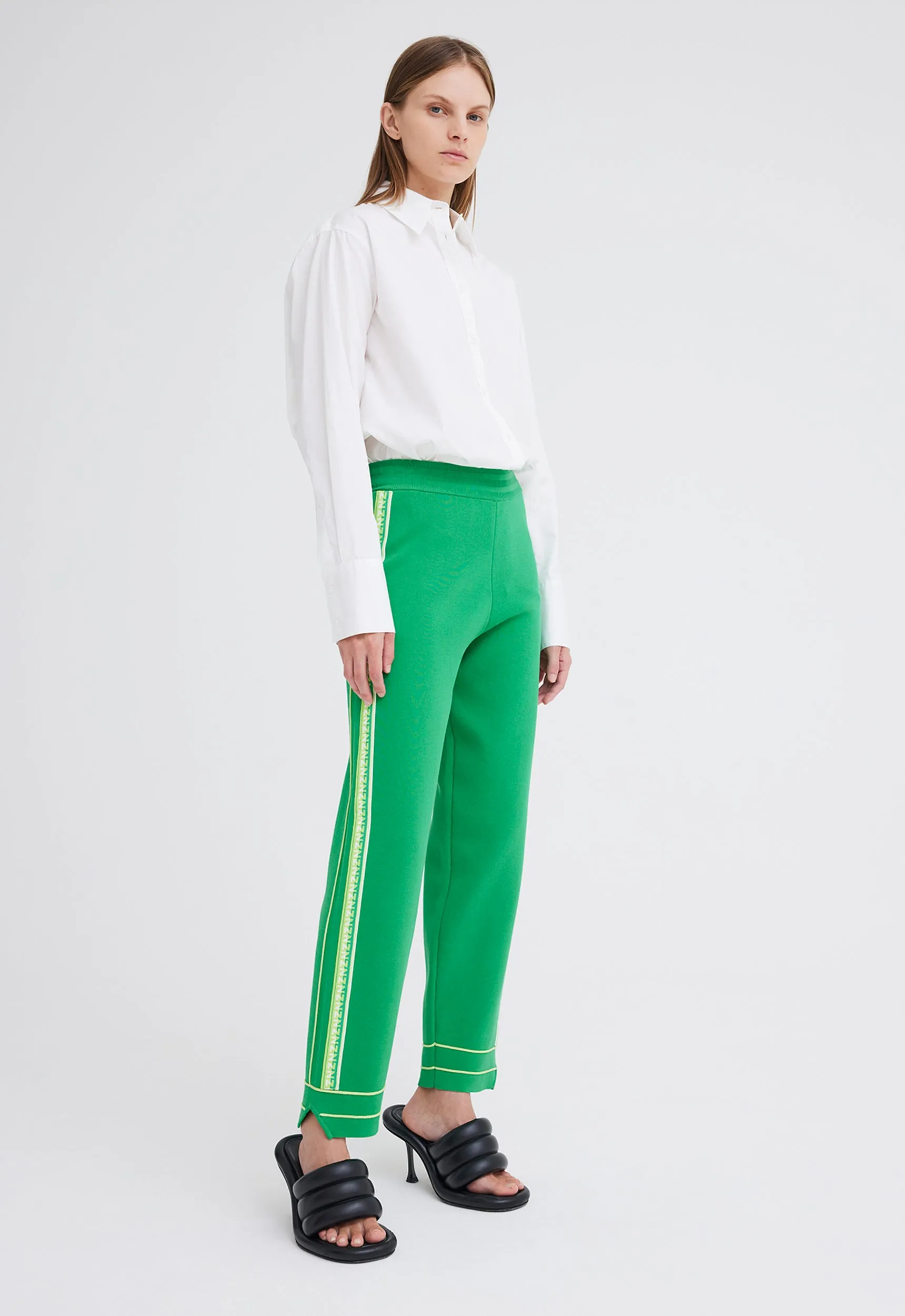 NAGNATA Symbol Track Pant - Honeydew Green