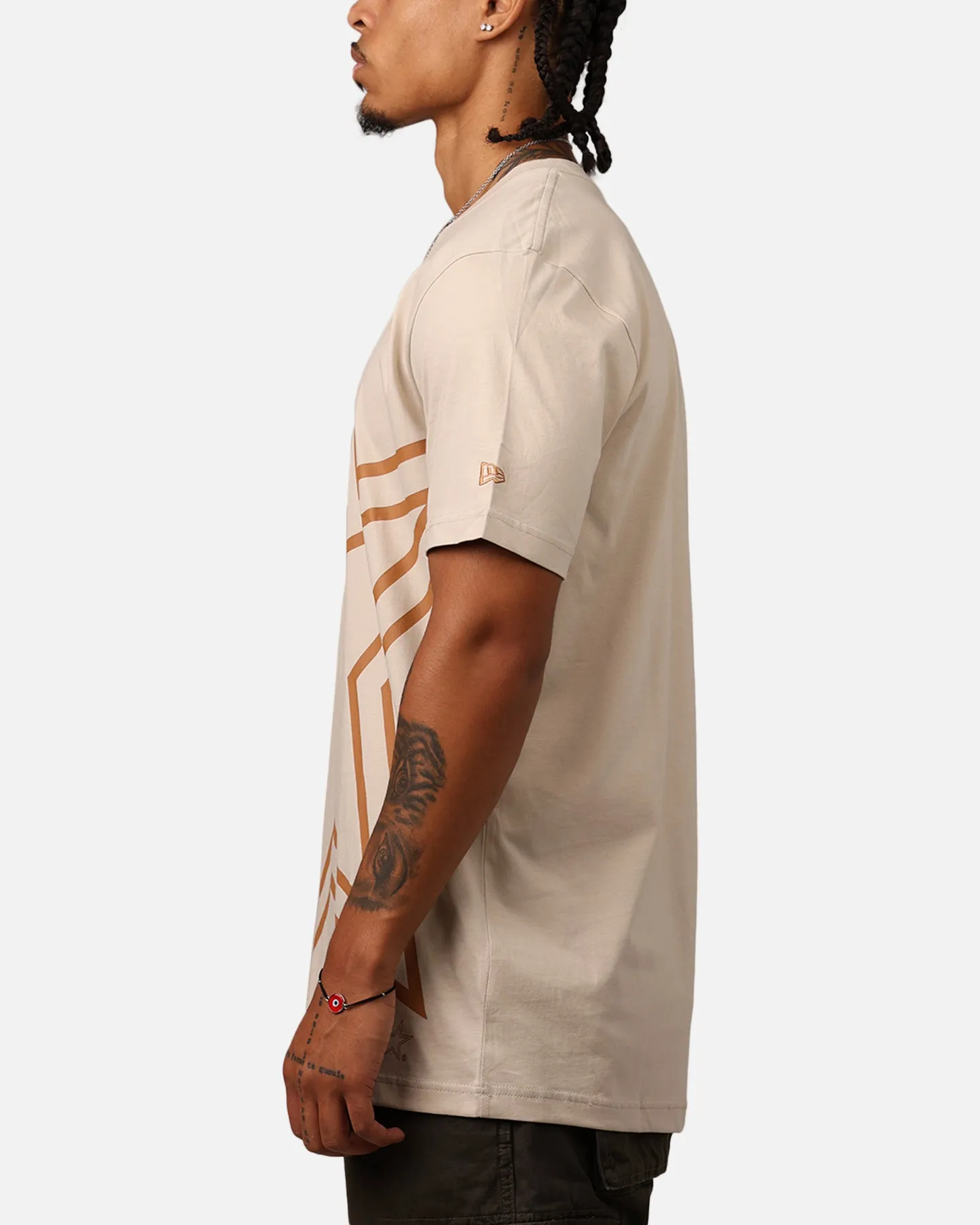New Era Houston Astros Colour Pack T-Shirt Light Beige
