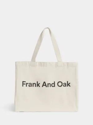 The Large Frank And Oak Tote Bag in Natural Light