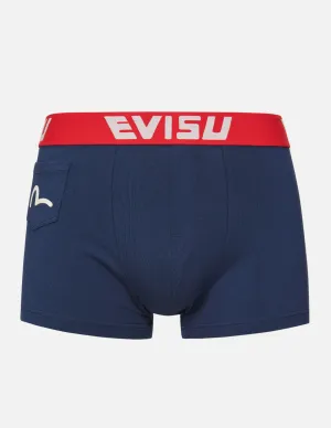Three-Pack Seagull Print Pocket Trunks