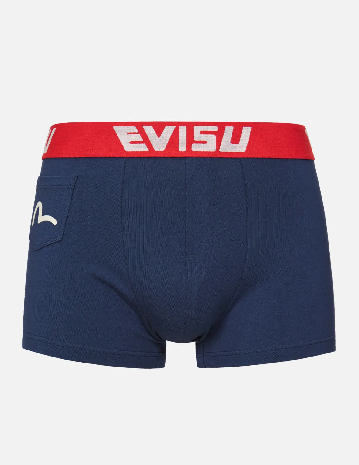 Three-Pack Seagull Print Pocket Trunks