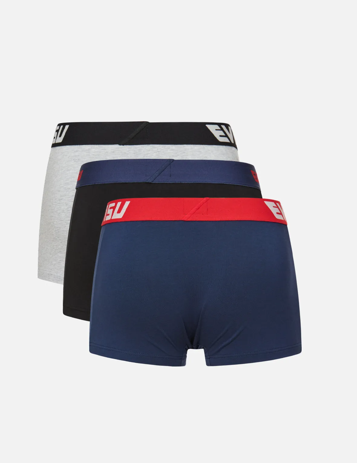 Three-Pack Seagull Print Pocket Trunks