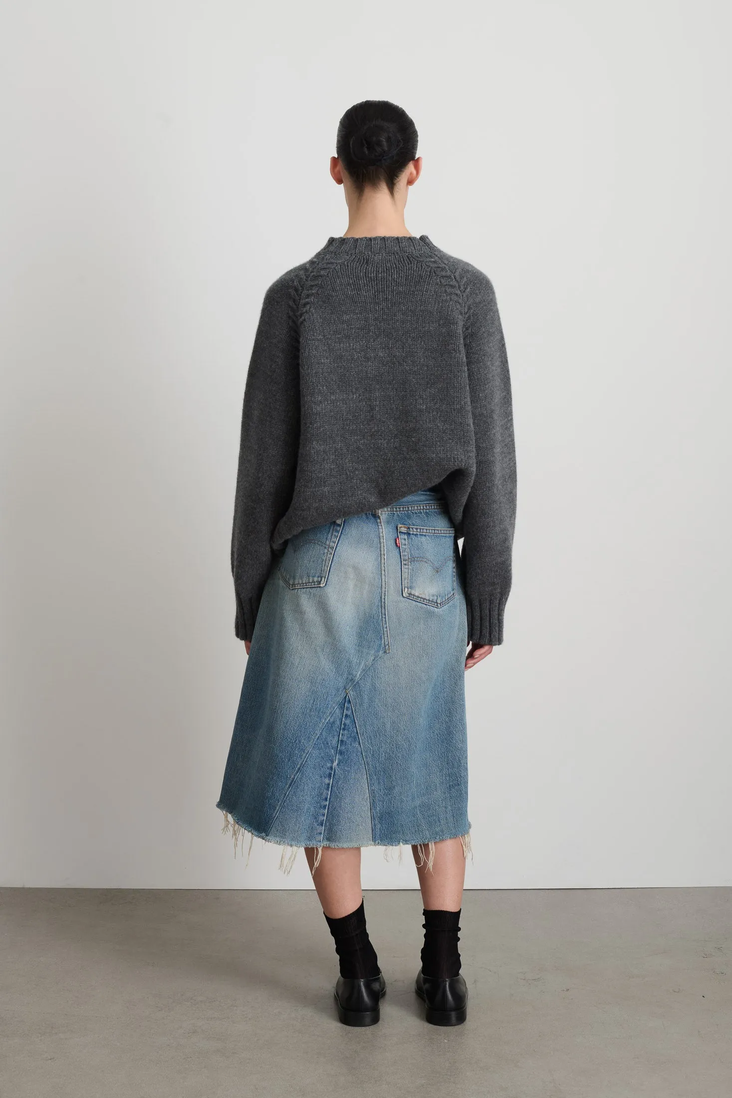 Vintage Skirt Vintage Indigo