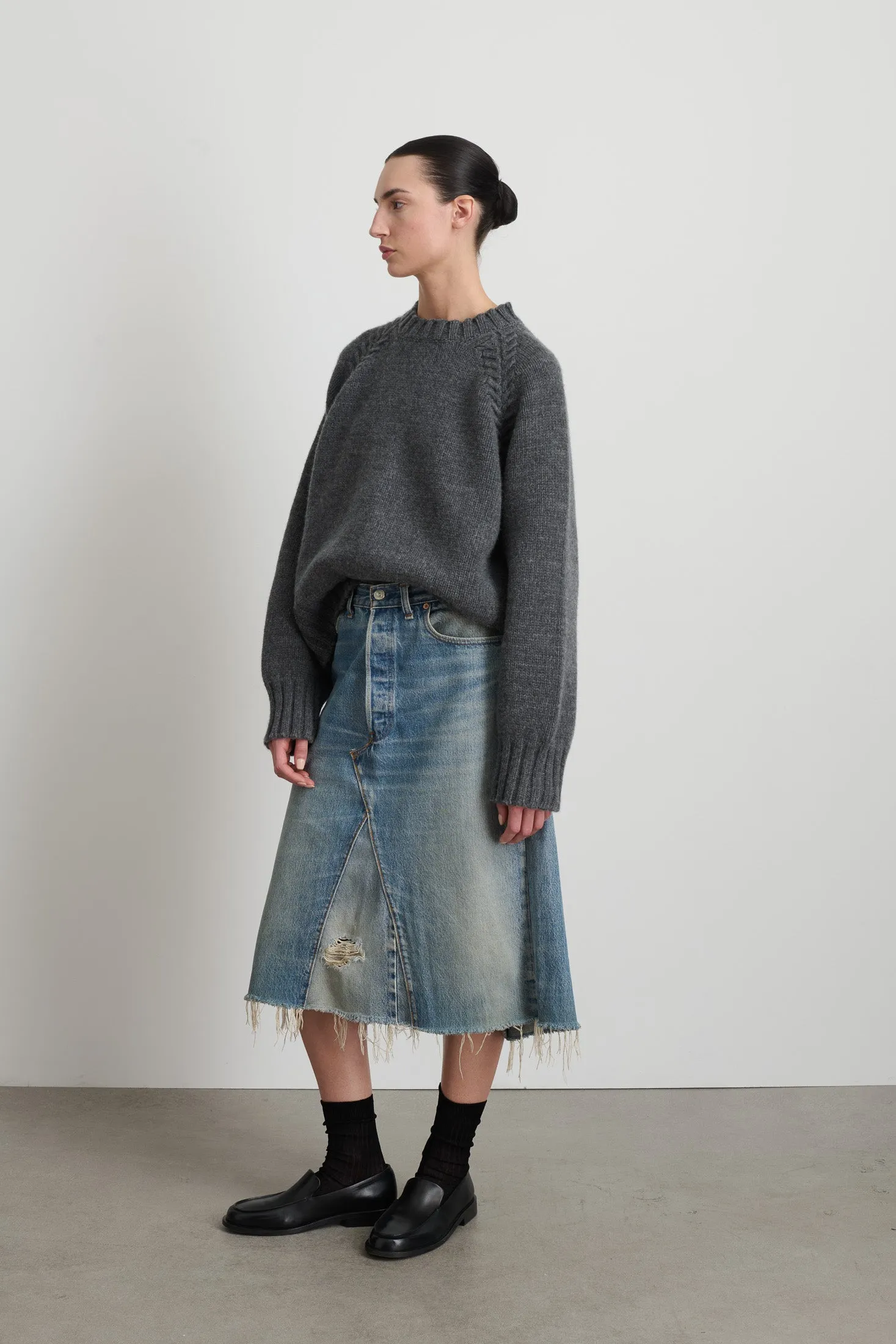 Vintage Skirt Vintage Indigo
